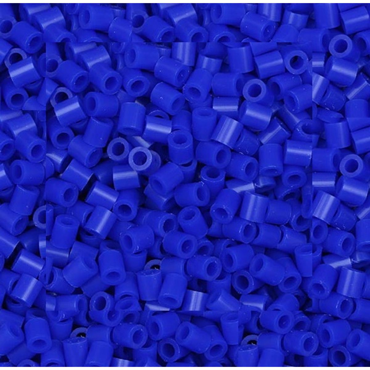 GENERICO - HAMA BEADS PERLER 1500u 5MM AZUL TRANSLUCIDO 4015