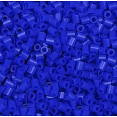 GENERICO - HAMA BEADS PERLER 1500u 5MM AZUL TRANSLUCIDO 4015