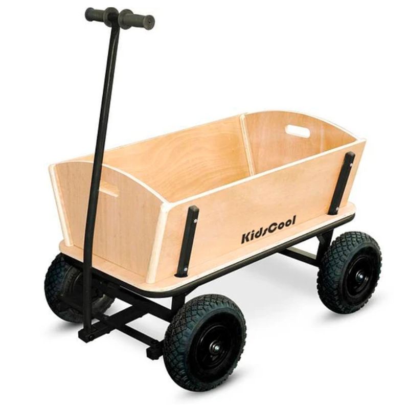 KIDSCOOL - CARRITO DE ARRASTRE WAGON MADERA - KIDSCOOL - WAGON-G