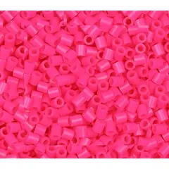 GENERICO - HAMA BEADS PERLER 1500u 5MM FUCSIA TRANSLUCIDO 4019
