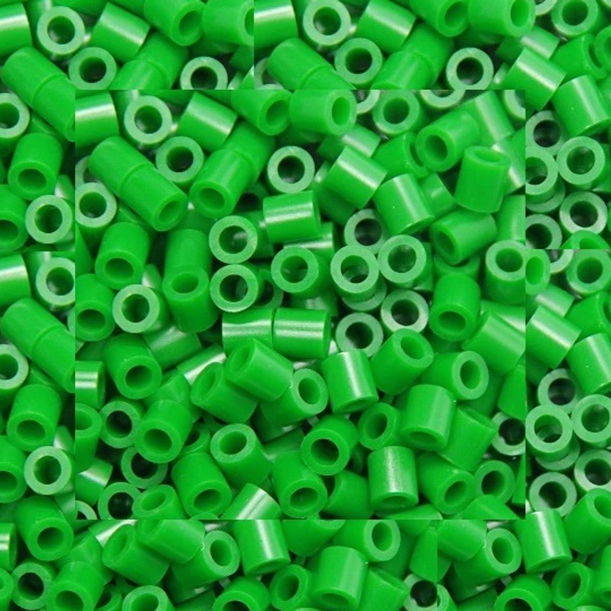GENERICO - HAMA BEADS PERLER 1500 5MM VERDE 4023