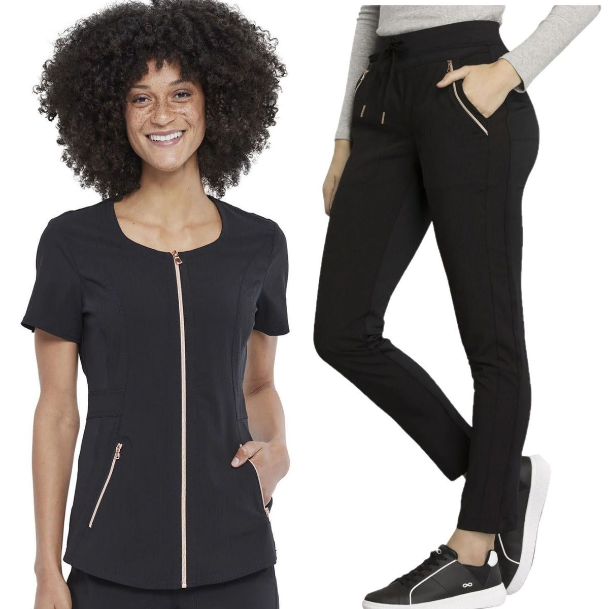 CHEROKEE - Uniforme Clínico Completo de Mujer Cherokee Statement CK915 y CK055