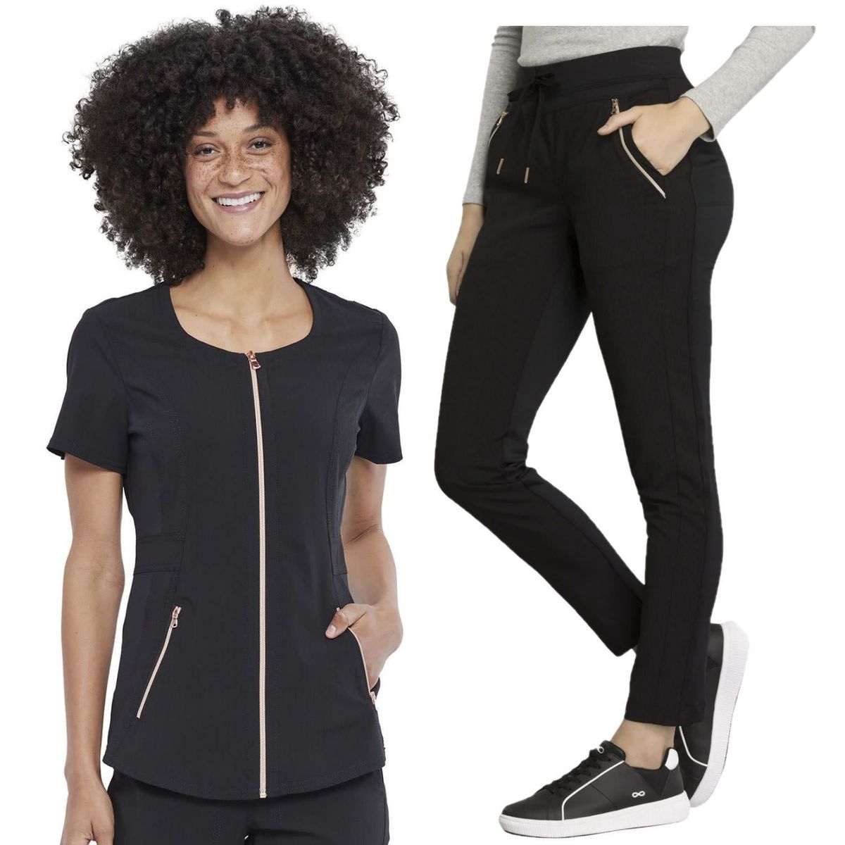 CHEROKEE - Uniforme Clínico Completo de Mujer Cherokee Statement CK915 y CK055