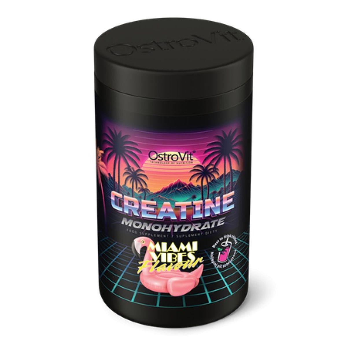 OSTROVIT - CREATINA MONOHIDRATADA 500GR MIAMI VIBES - OSTROVIT