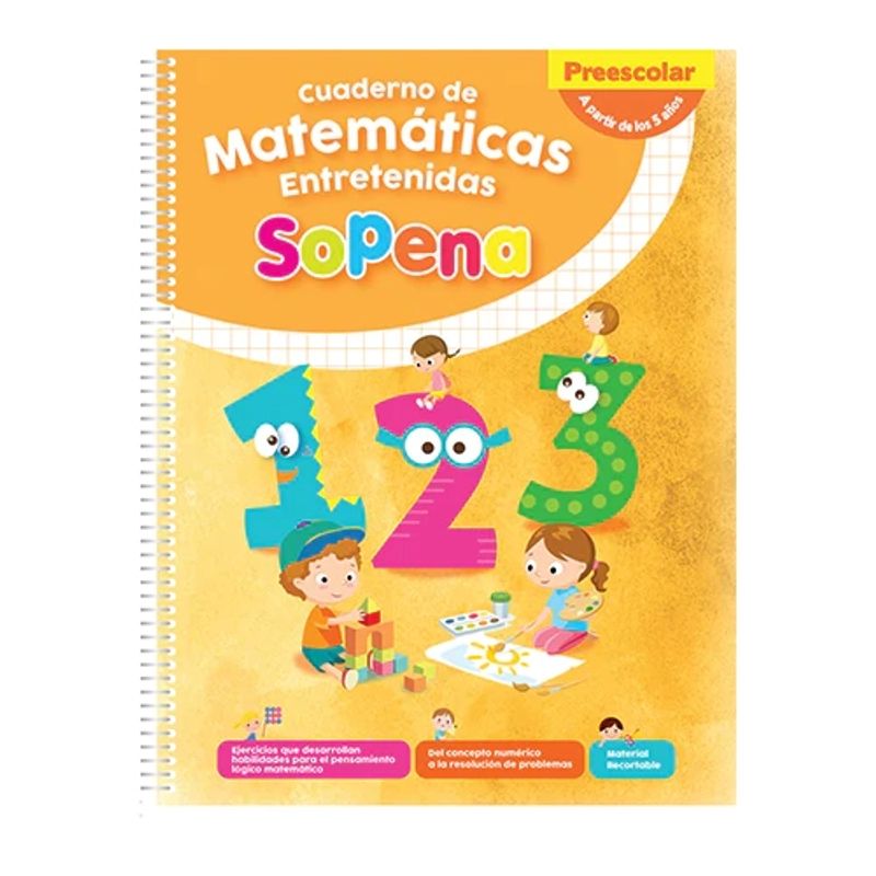 SOPENA - Matematicas Entretenidas Sopena Desde 5 Años Kinder