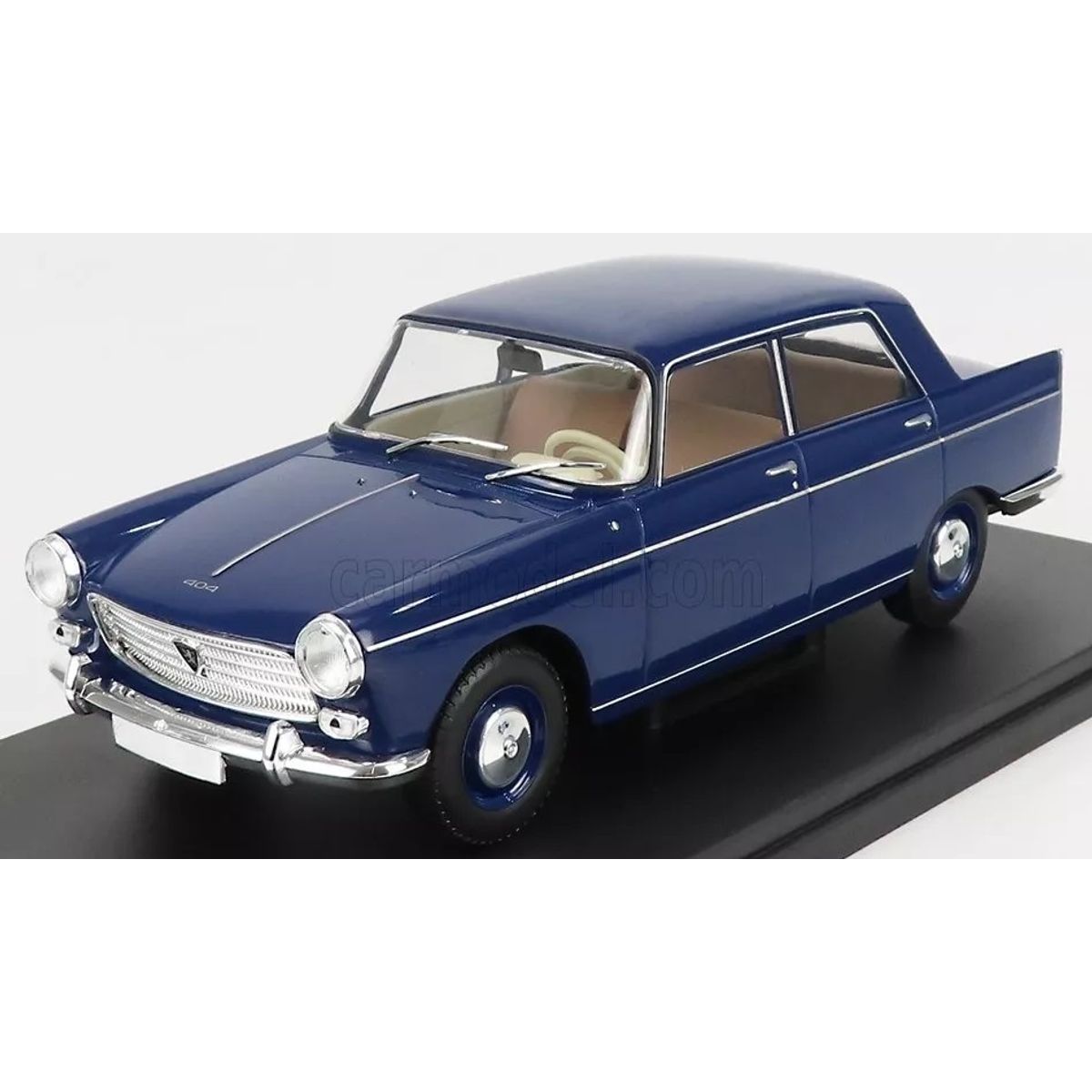 PEUGEOT - Auto Peugeot 404 Año 1968 Escala 1:24 Azul
