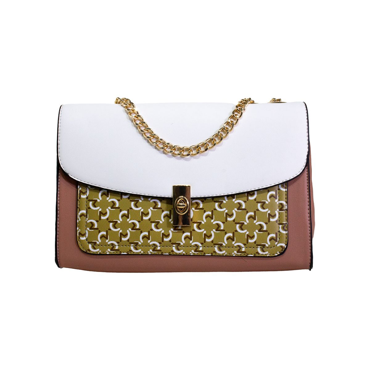 MAILEA - Cartera ecocuero rigida 3 colores para mujer negro