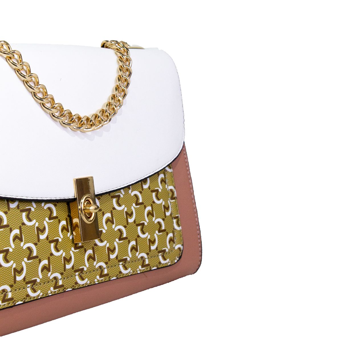 MAILEA - Cartera ecocuero rigida 3 colores para mujer negro