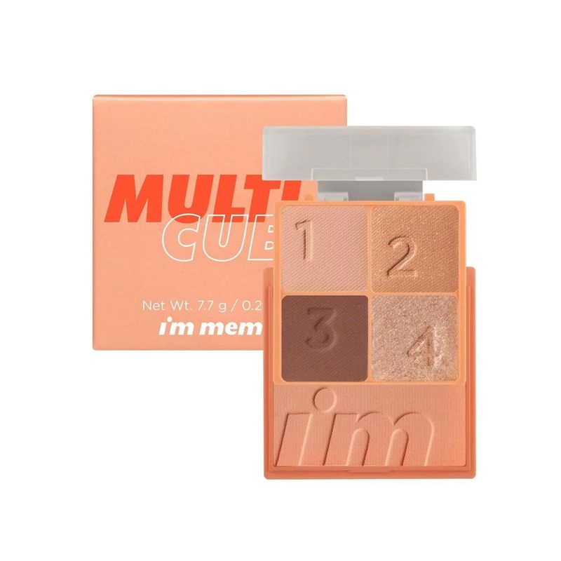 I'M MEME - I'M MEME MULTI CUBE - SOMBRA Y RUBOR COREANO - Naranja