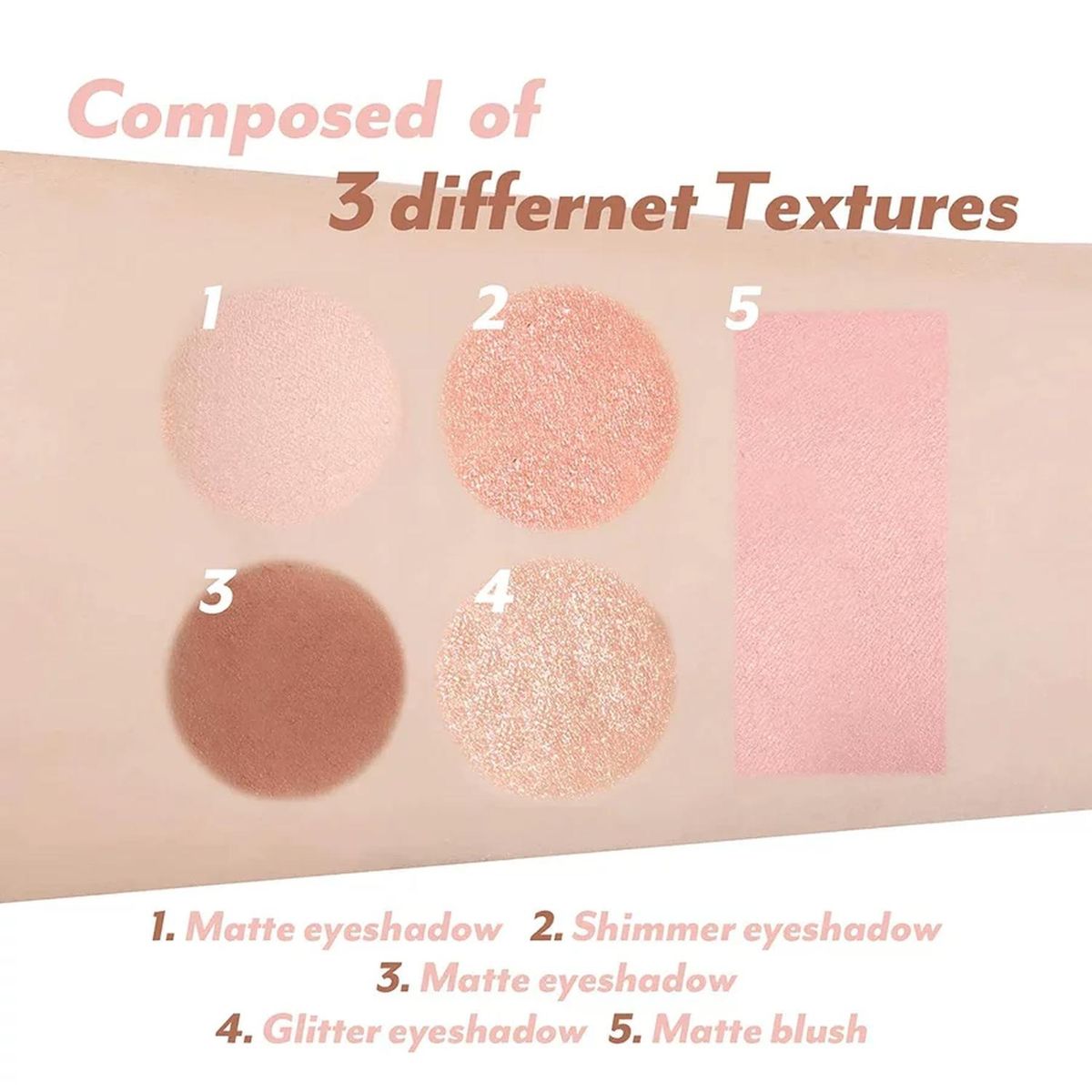 I'M MEME - I'M MEME MULTI CUBE - SOMBRA Y RUBOR COREANO - Naranja