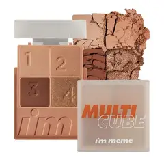 I'M MEME - MULTI CUBE - SOMBRA Y RUBOR COREANO - Cafe