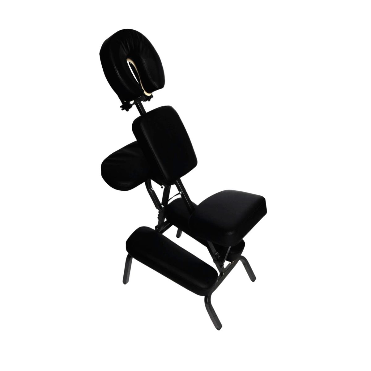 Silla Masaje Plegable Lumax Con Bolso Negro, marca LUMAX - Foto 2