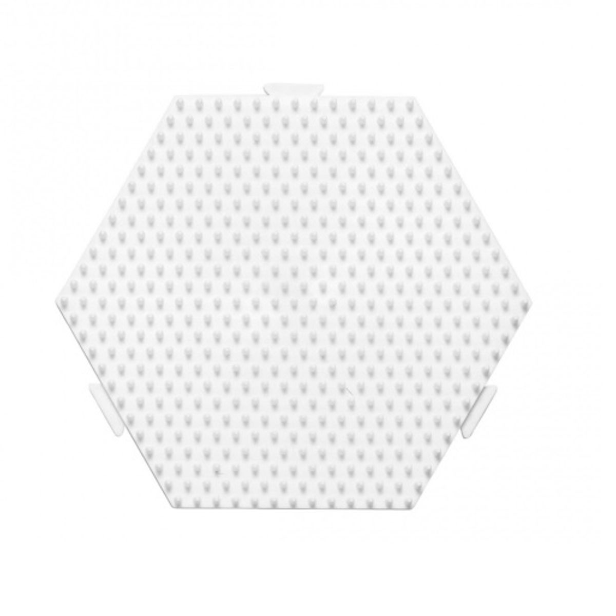 GENERICO - PLACA PLANTILLA HAMA HEXAGONAL 5MM 16.5 x 16.5CM