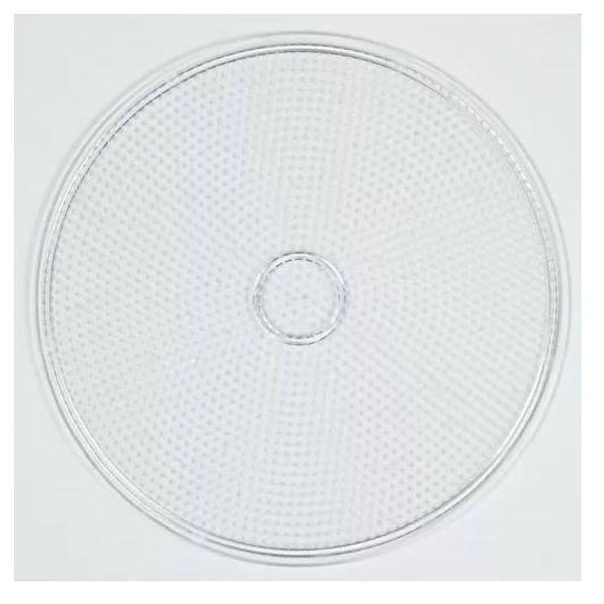 GENERICO - PLACA PLANTILLA HAMA REDONDA 2.6MM 7.5 x 7.5CM