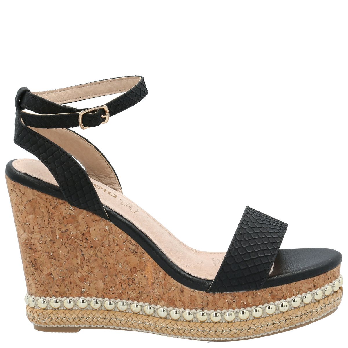 AZALEIA - Sandalia Mujer Jack Negro AZALEIA