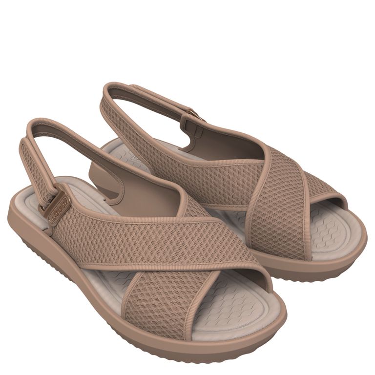 Sandalia Mujer Claudia Beige