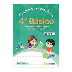 SOPENA - Cuaderno De Actividades 4° Básico Vertical Mundicrom