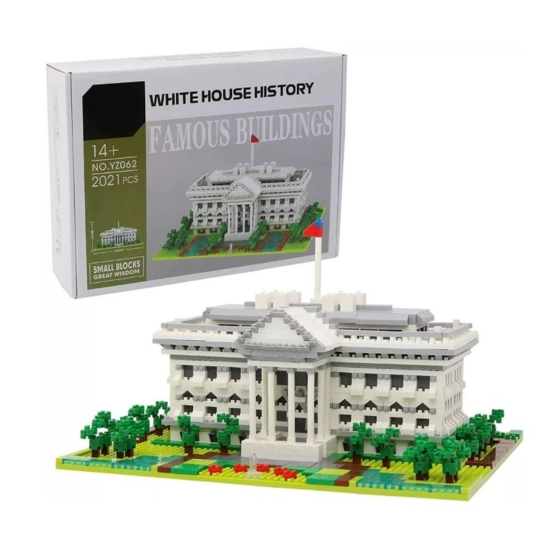 GENERICO - Set De Construcción The White House 3d 2021 Piezas En Caja
