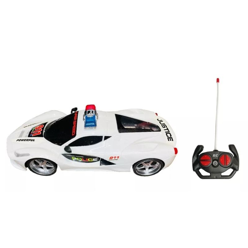 GENERICO - Juguete Police 911 Auto Radio Control Para Niños Regalo.