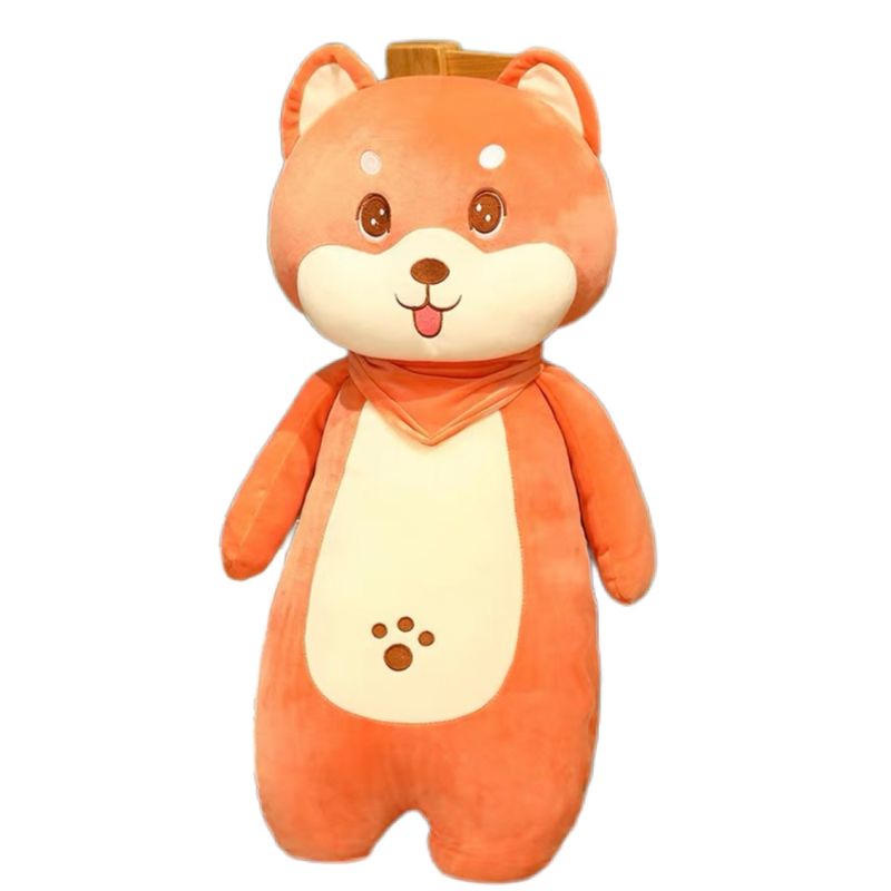 GENERICO - Peluche de perro Shiba almohada larga 50cm Kawaii