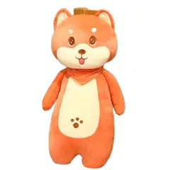 GENERICO - Peluche de perro Shiba almohada larga 50cm Kawaii