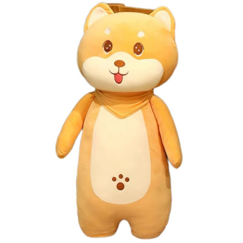 GENERICO - Peluche de perro Shiba almohada larga 50cm Kawaii