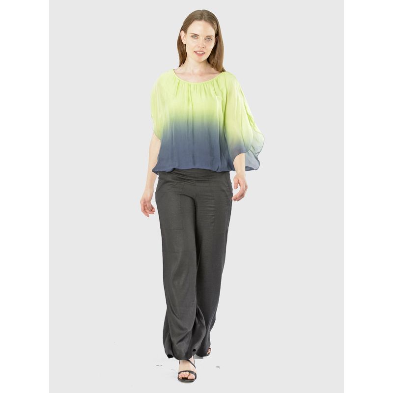 BOUS - Blusa Degrade Italiana Verde BOUS