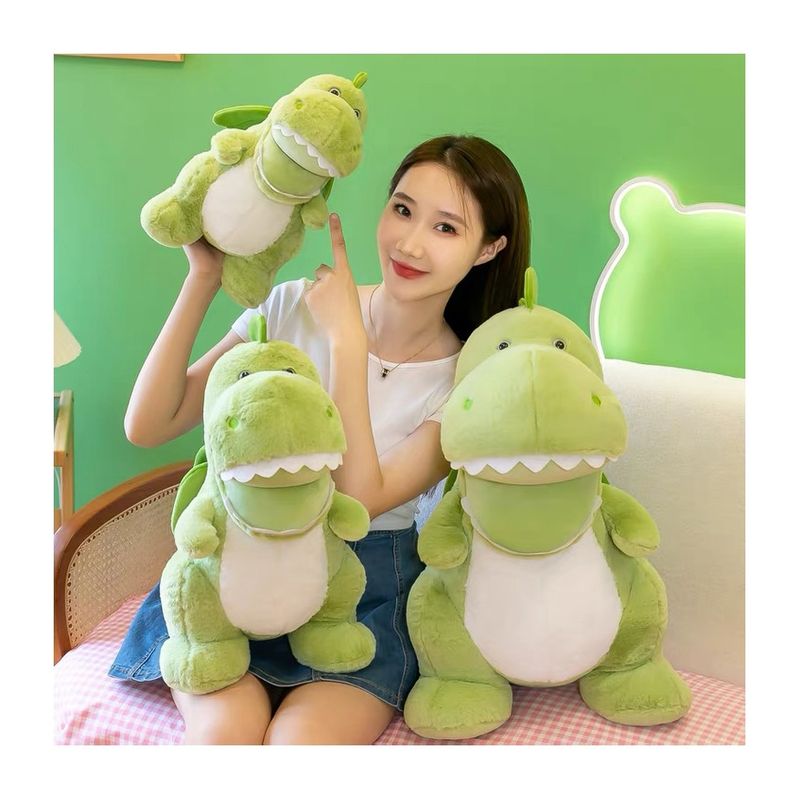 GENERICO - Peluche Dinosaurio Grande Verde 50CM