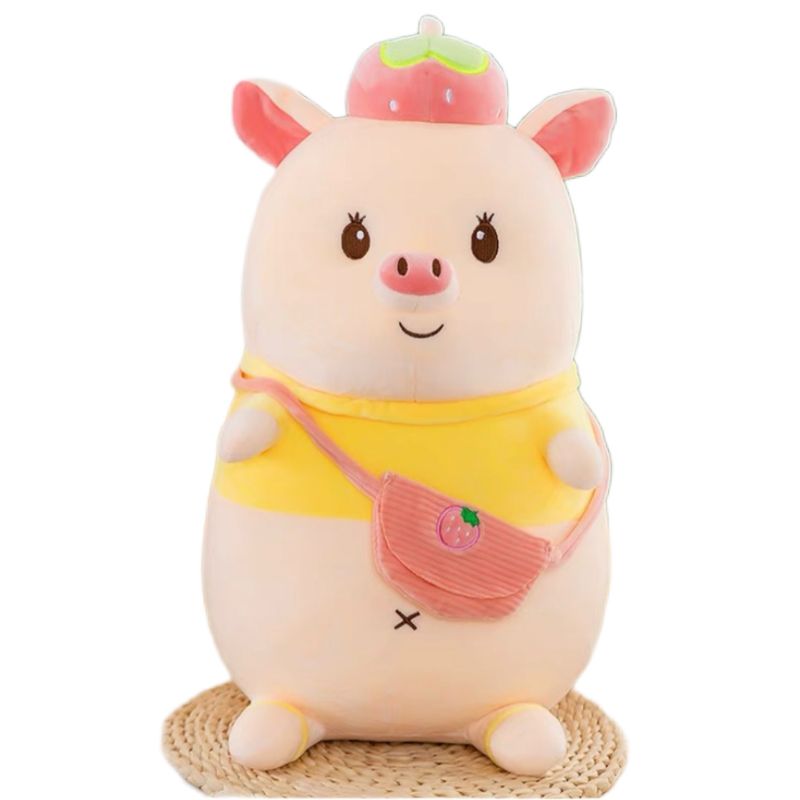 GENERICO - Peluche Cerdo Y Cerdito Chancho Kawaii 40CM