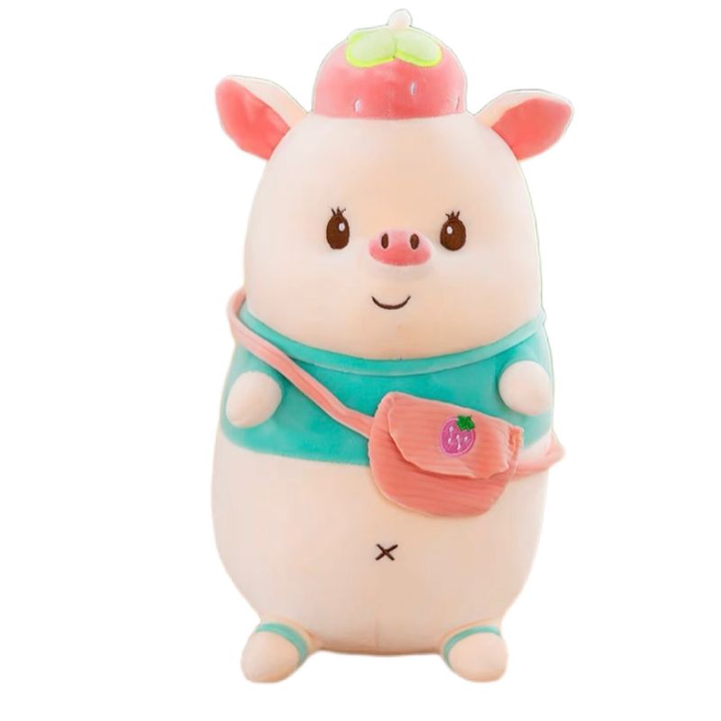 GENERICO - Peluche Cerdo Y Cerdito Chancho Kawaii 40CM
