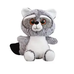 GENERICO - Peluche Mapache Felpa Suave Kawaii 30 Cm