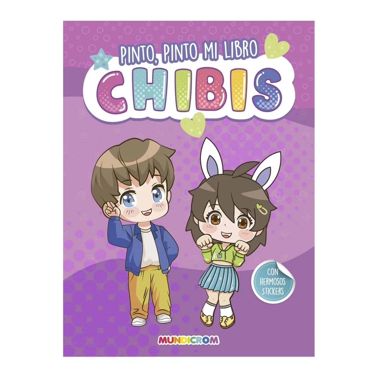 MUNDICROM - Pinto Pinto Mi Libro Chibis - Mundicrom