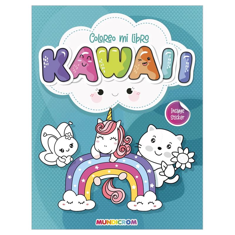 MUNDICROM - Coloreo Mi Libro Kawaii - Mundicrom