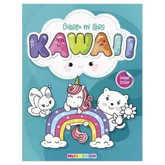 MUNDICROM - Coloreo Mi Libro Kawaii -
