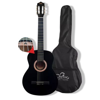 Imagen 2 del producto Guitarra Clásica 39” Negro con Alma + Funda 8448