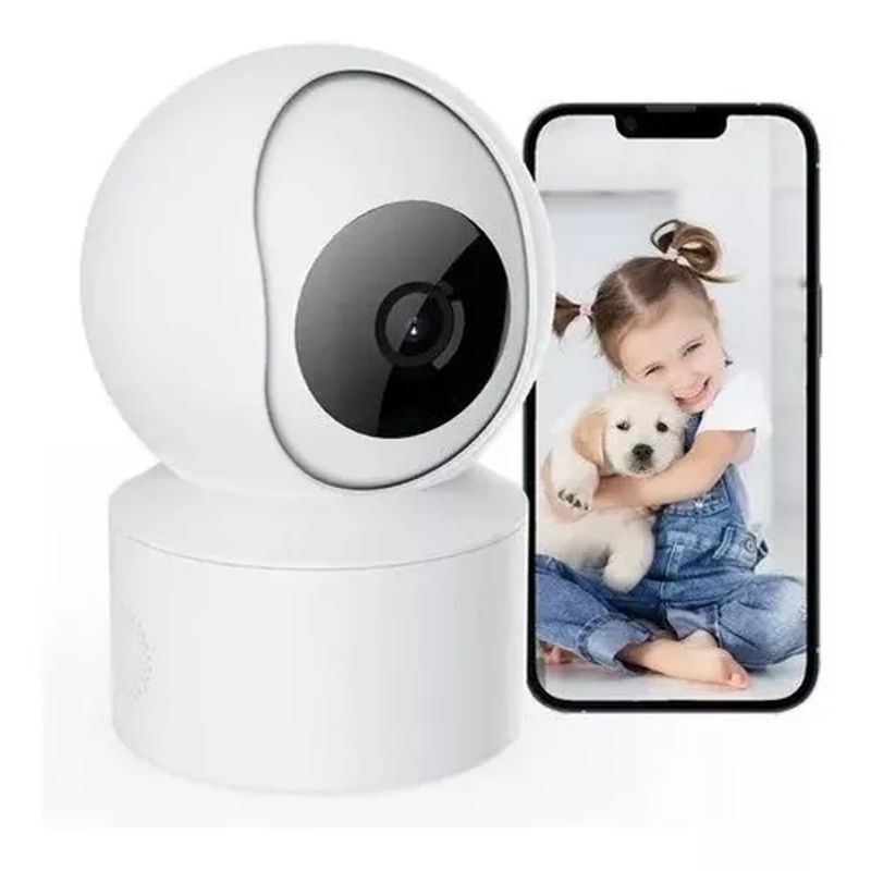 BLUEDREAMER - Cámara Seguridad Wifi Exterior Vision Nocturna Hd Con Ip