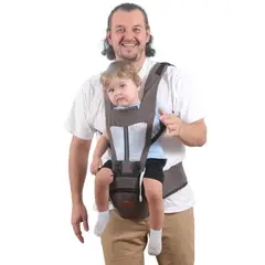 EDWINAYY - Mochila Portabebé Ajustables Asiento Removible? Porta Bebe