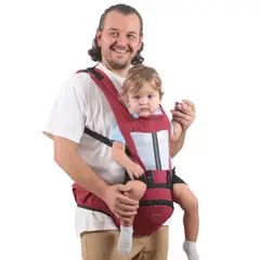 EDWINAYY - Mochila Portabebé Ajustables Asiento Removible? Porta Bebe