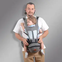 EDWINAYY - Mochila Portabebé Ajustables Asiento Removible? Porta Bebe