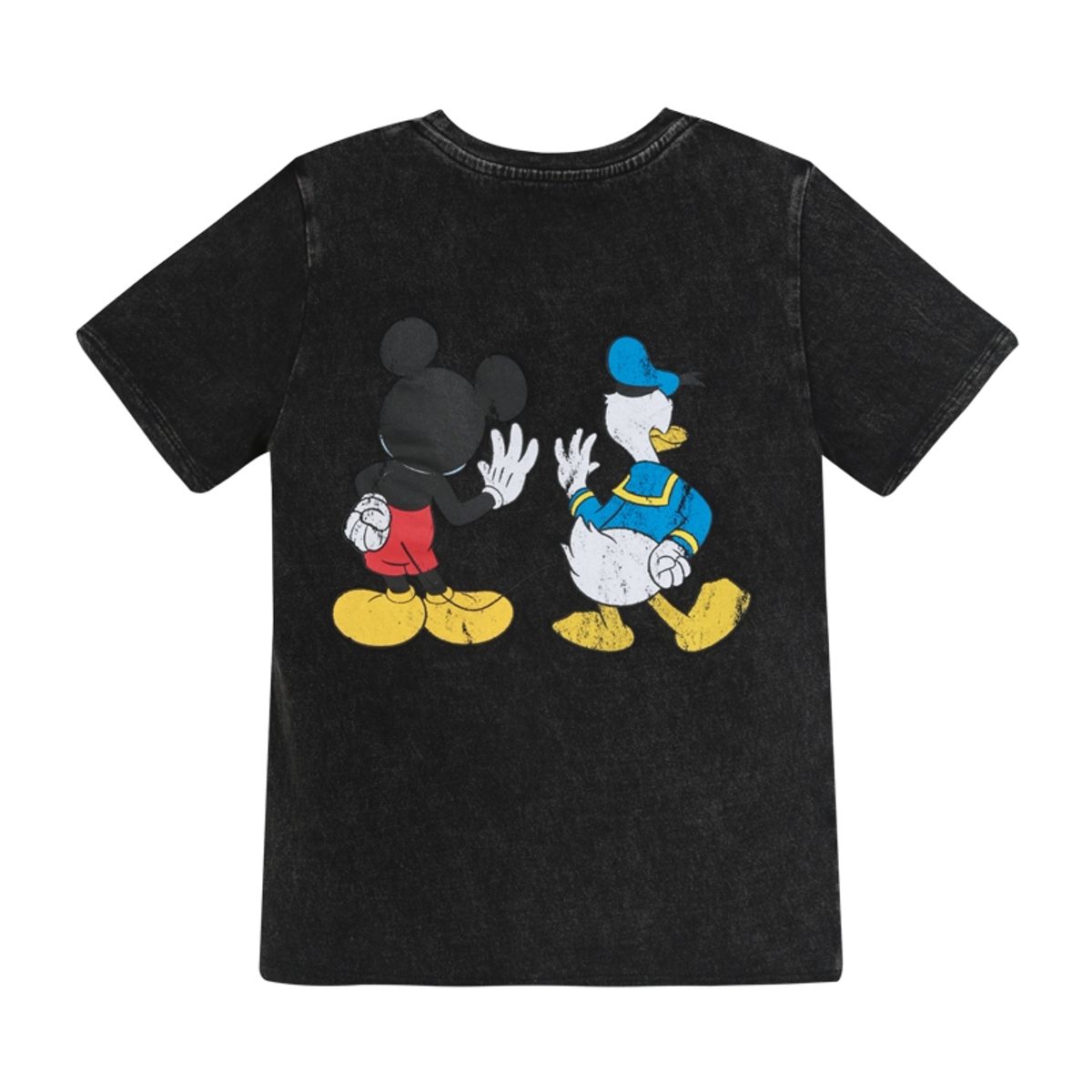 DISNEY - Polera Niño Mickey Saludo Secreto Gris Disney