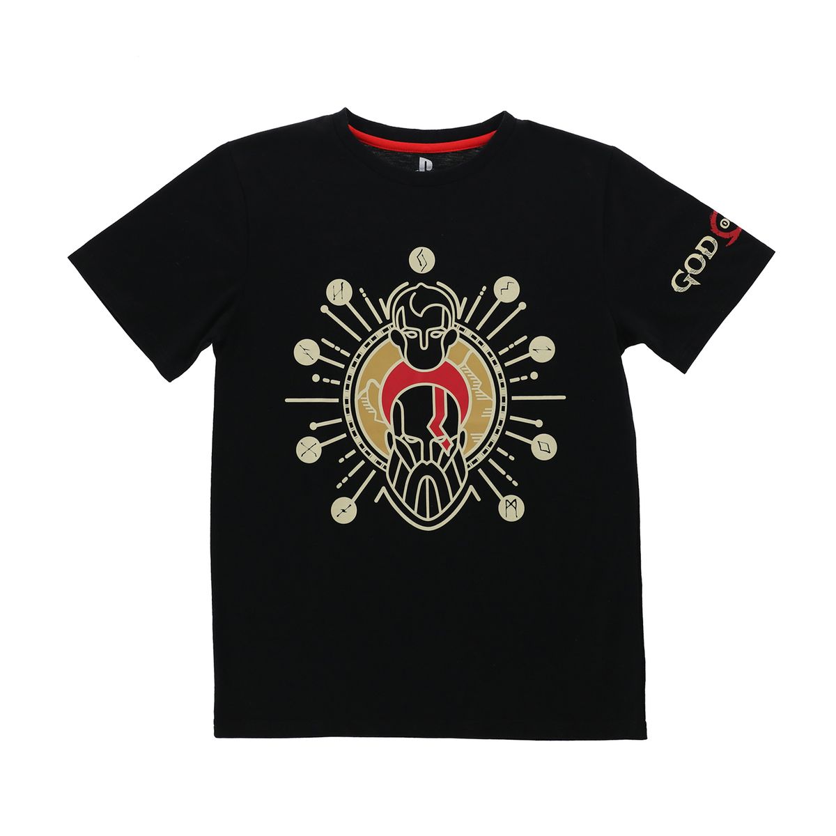 GOD OF WAR - Polera Niño Negra Figura God Of War