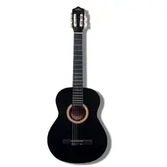 SEVILLANA - Guitarra Clásica 30” para Niños Negro + Funda 8454 - Negro