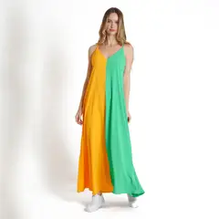 GUINDA - Vestido con Pabilo Gorlis