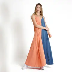 GUINDA - Vestido con Pabilo Gorlis