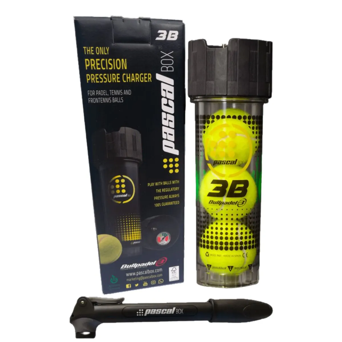 BULLPADEL - Presurizador Pascal Box 3B