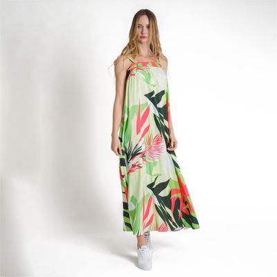 Imagen 2 del producto Vestido con Hojas Long