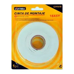 UYUSTOOL - CINTA DOBLE FAZ 18X5Y UYUSTOOLS