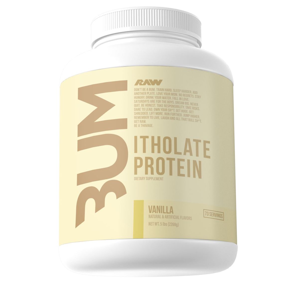RAW NUTRITION - CBUM Itholate protein 5 libras Vainilla