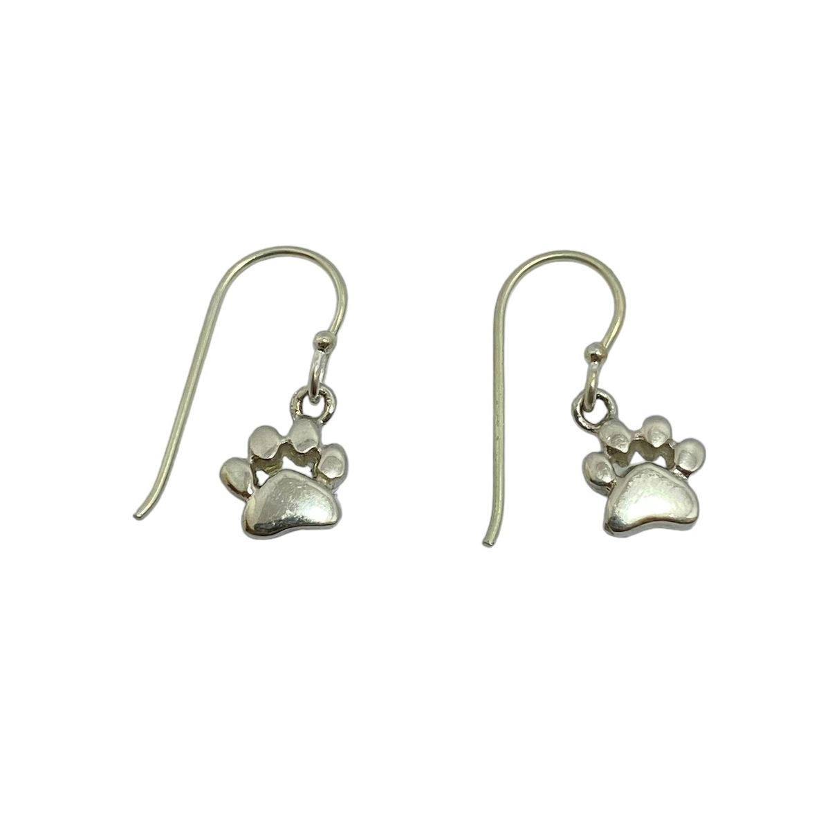COGGIOLA - Aros Huella Perro Gancho Plata Fina 925