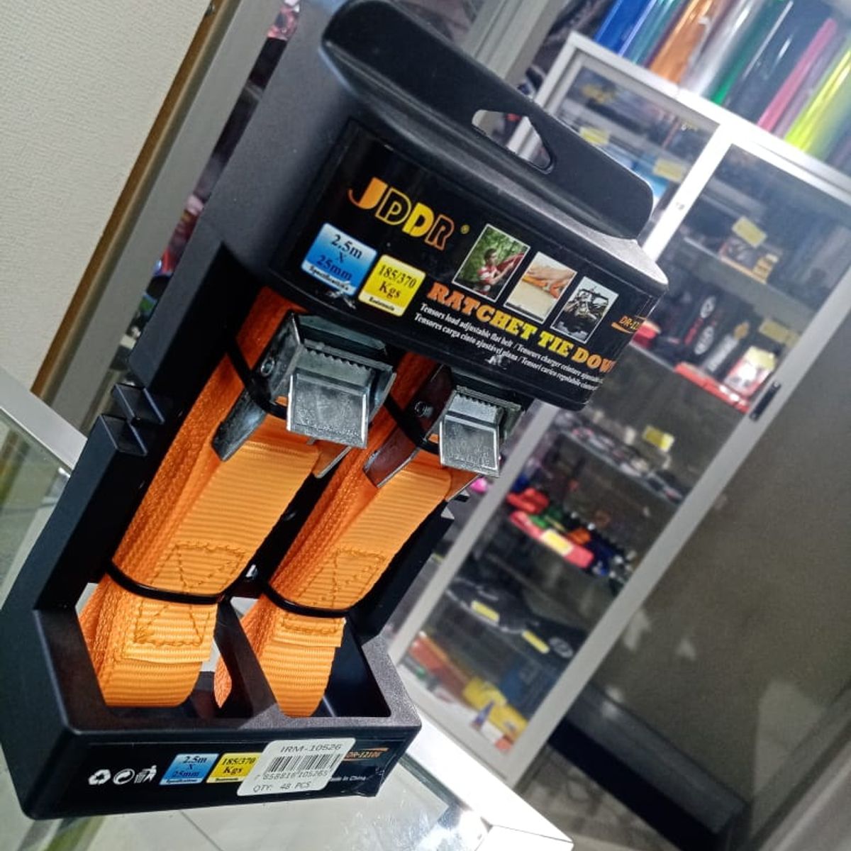 GENERICO - Correa  trinquete Eslinga de carga para autos 25mts x 25mm